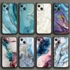 Simple Art Marble Phone Case For iPhone Samsung Galaxy Redmi Xiaomi Oppo OnePlus Note S A 7 8 9 10 11 12 13 14 20 21 22 23 53 54 Pro Max Plus Ultra
