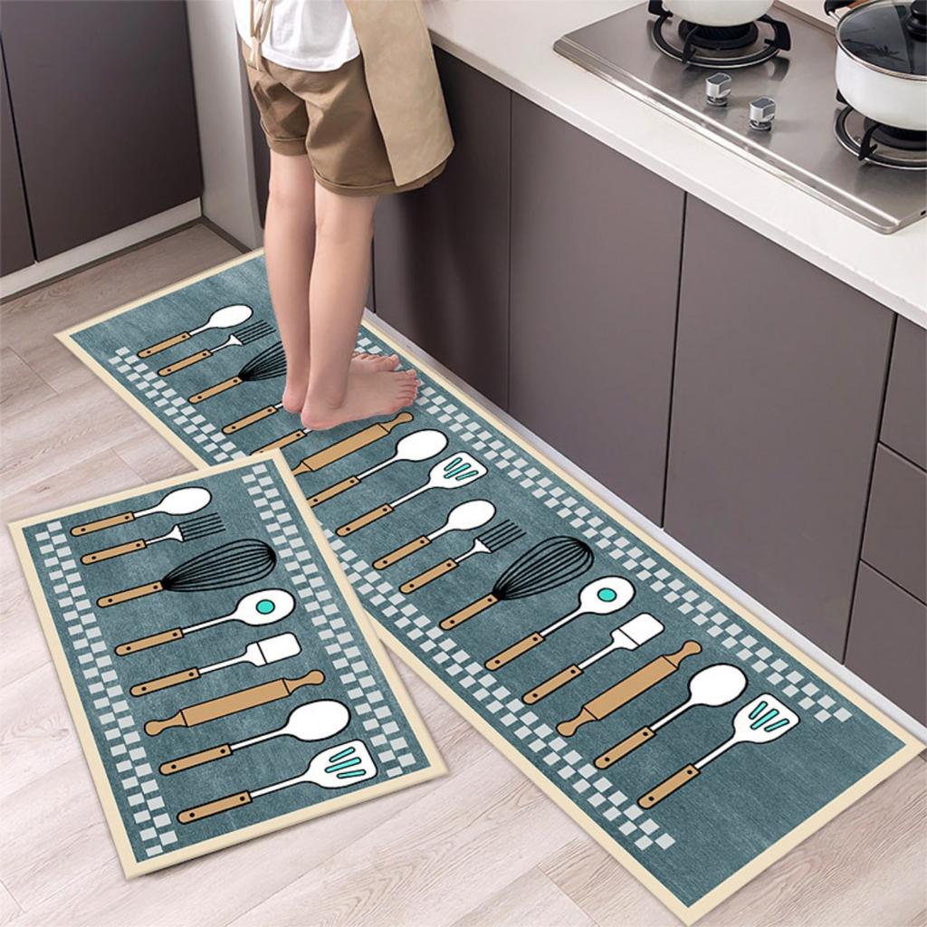 Fashion Simple Nordic Style Kitchen Mat Carpet House Hold Carpet Modern Home Decor
