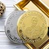 Памятная монета короля Карла III Современный минималистичный стиль Декор для дома и офиса