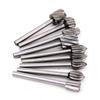 6/20pcs/Set 3mm Wood Drill Bit Nozzles for Dremel Attachments HSS Stainless Steel Wood Carving Tools Set Woodworking