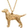 Курчавошерстный ретривер, Британская коллекция подвесок-ожерелий Art Dog