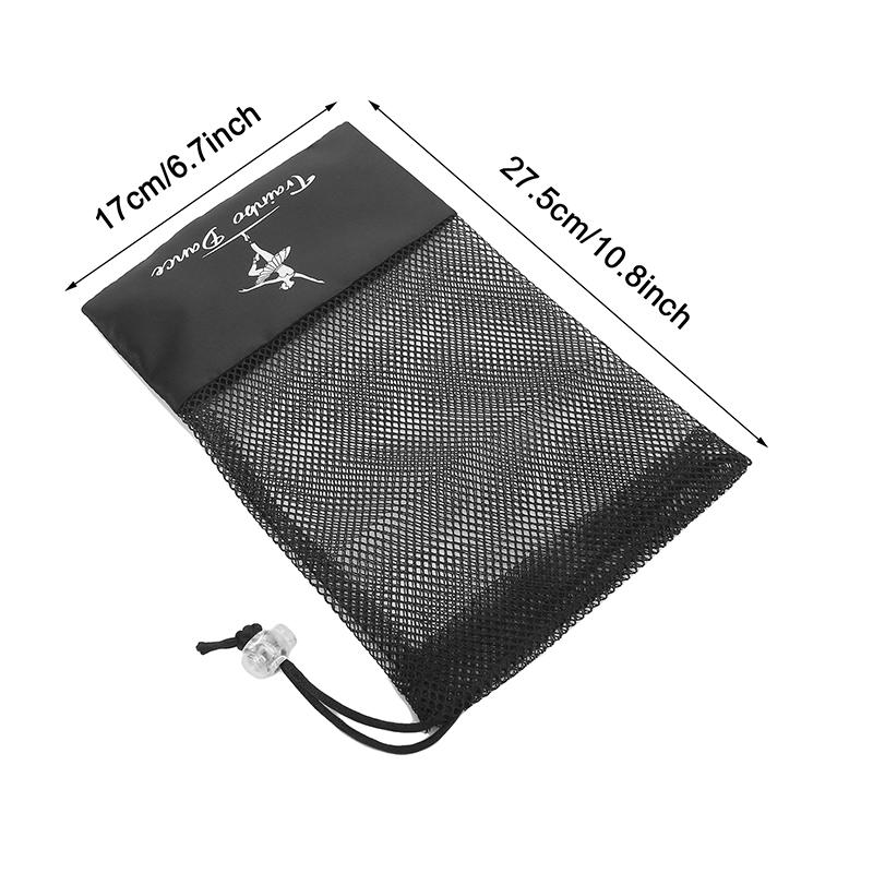 1 шт., женская портативная дорожная танцевальная обувь, сумка-органайзер, дышащая сетчатая сумка на шнурке, пылезащитный чехол для обуви