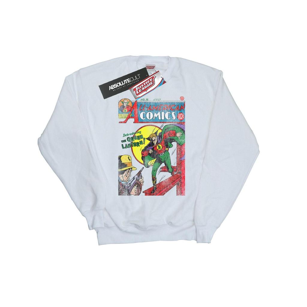 DC Comics Mens Justice League All American Comics Issue 16 Cover Sweatshirt