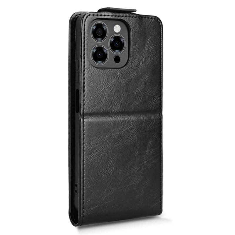 For Doogee Note 58 Pro/Note 58 Stand Case Magnetic Clasp Vertical Flip Leather Phone Cover with Card Holder