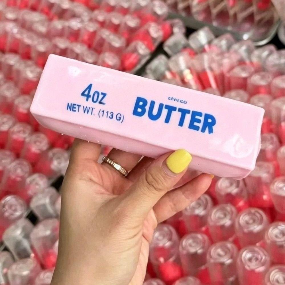 Sound Effects Butter Stick Squeezed Toy 14cm Sensory Stress Stick Children's Gifts