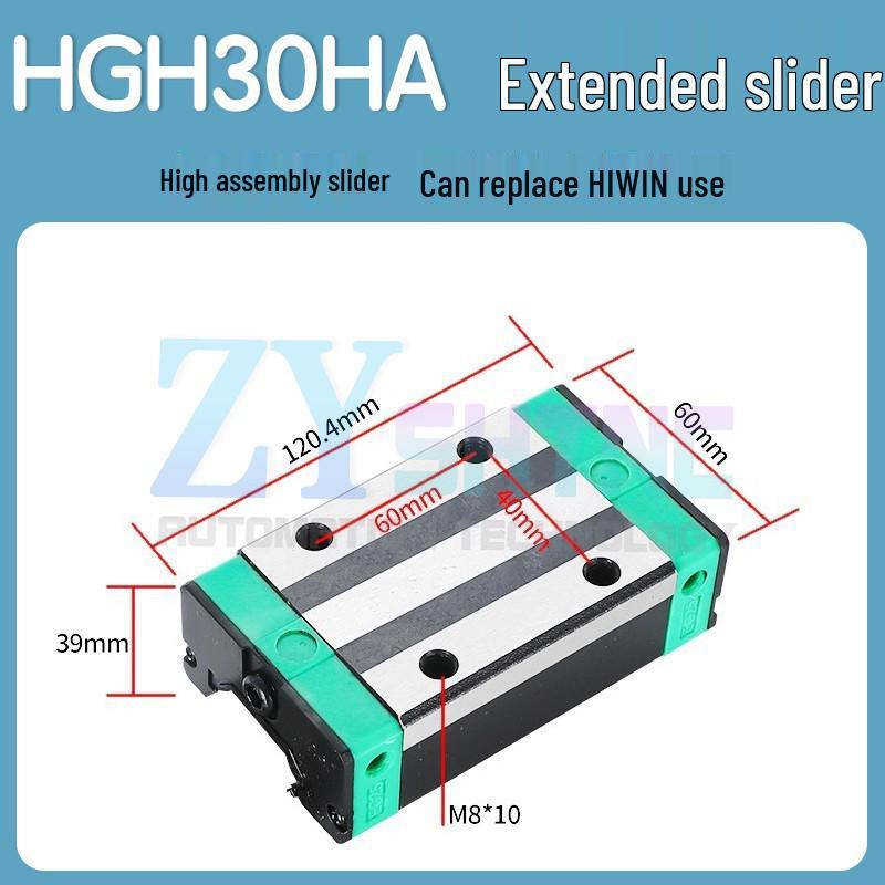 HIWIN Linear Guide Rail & Slider HGH/HGW Sizes 15-45
