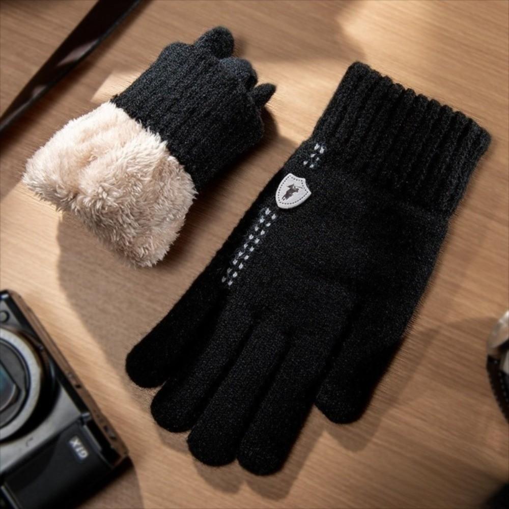 Warm Touch Screen Gloves Cold Proof Mittens Fashion Driving Gloves Winter
