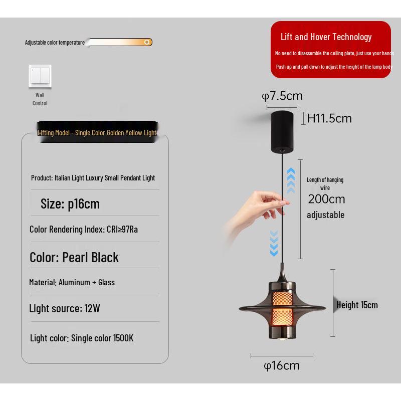 Ретро люстра НЛО 2025: Легкая роскошь для ресторанов, баров и спален