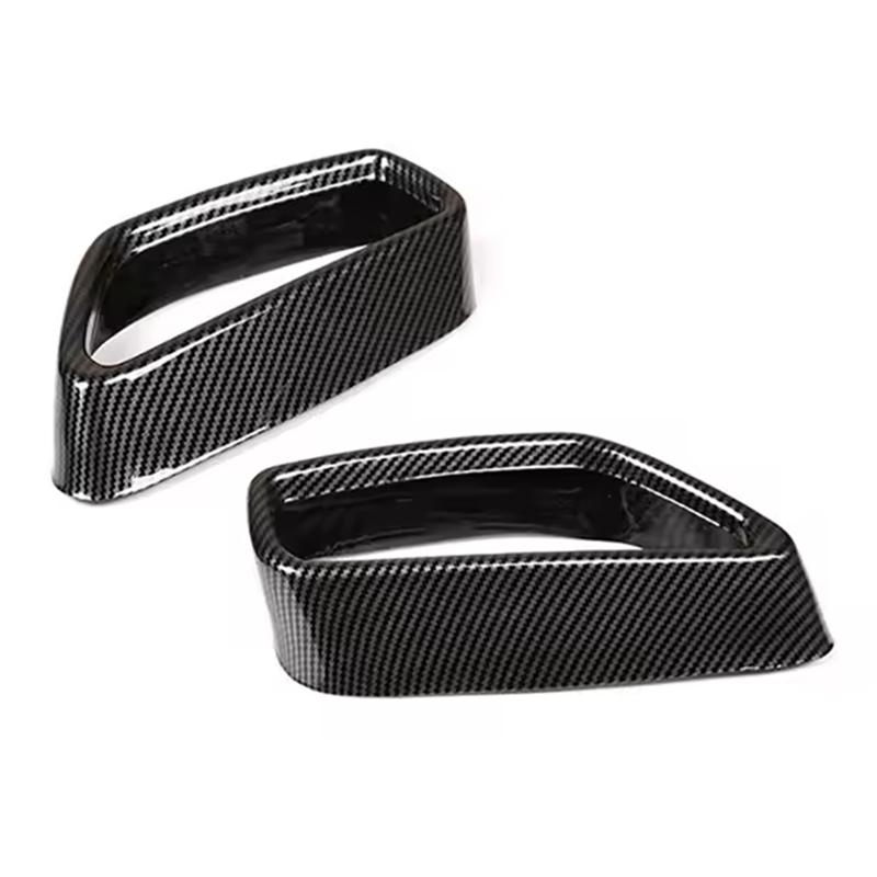 ABLZ-For BMW 5 6 Series GT G30 G38 G32 2018 Stainless Steel Tail Muffler Exhaust Pipe Output Car Cover Trim