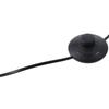 Black Footswitch Plastic Foot Pedal Push Switch with 1.8m Cable   Lamp Light On-Off Control