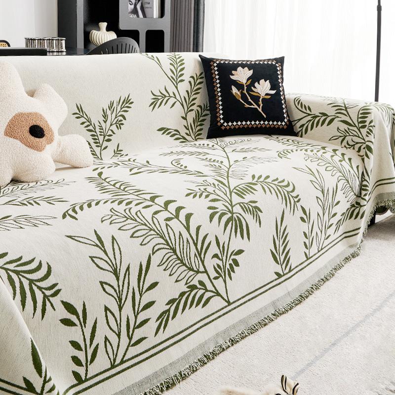 Chenille Sofa Towel Four Seasons Universal All-Inclusive Sofa Cover Dust Cover Living Room One Piece Sofa Cover Cloth Cushion