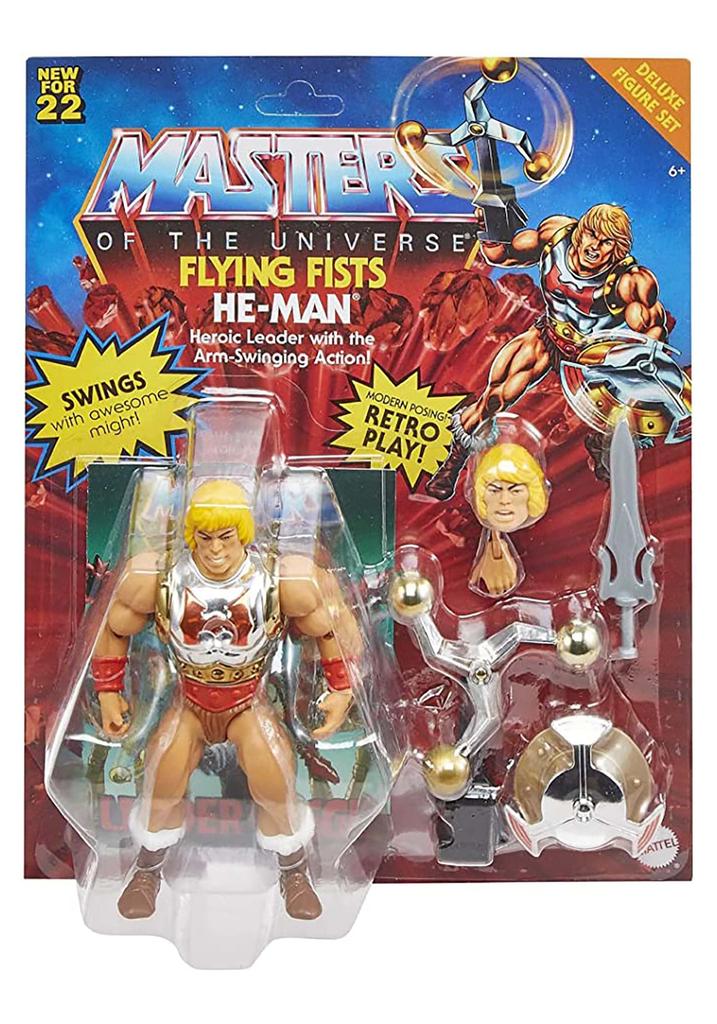 Masters of the Universe Origins Deluxe Figure New for 22 He-Man