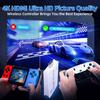 Беспроводная ретро-игровая консоль с 40 000 встроенных классических игр, выходом 4K HDMI для телевизора, беспроводным контроллером 2.4G, ностальгическим игровым джойстиком 64G