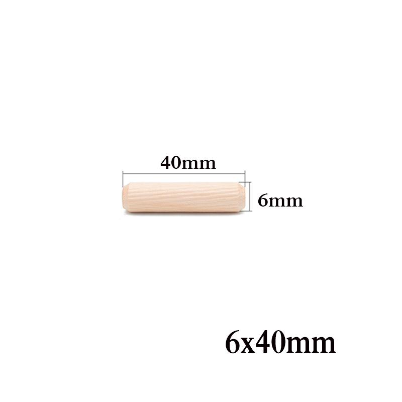 100/50 шт. Дюбель для деревообработки, штифты для рукоделия, набор стержней, мебельный штифт, штифт для деревянного шкафа, ящика, круглая рифленая древесина