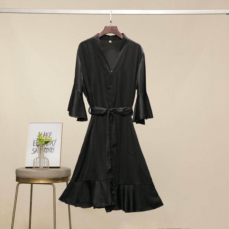 Персонализированный халат с оборками для невесты, свадебный халат с надписью, подарок для подружки невесты, короткий халат для невесты, одежда для отдыха