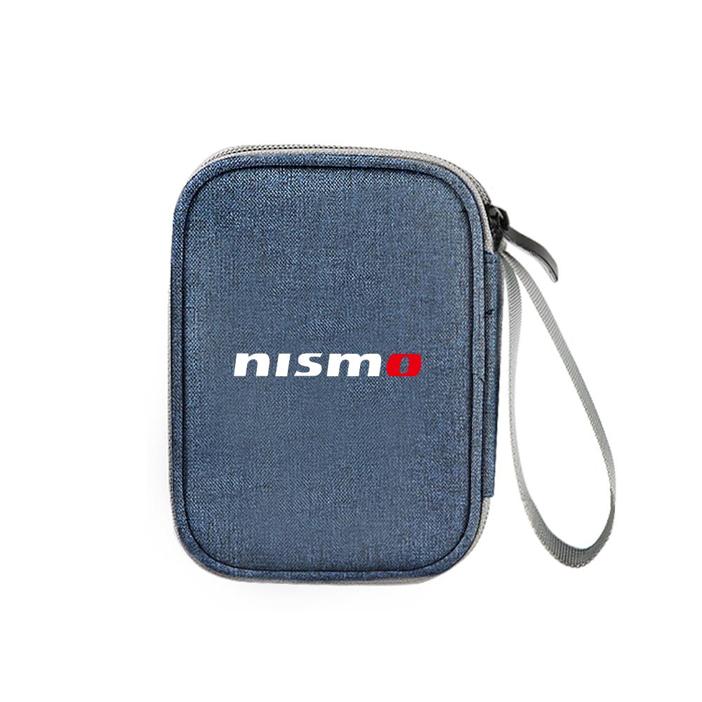 CGCBZC1 Car Storage Pocket Multi-use Organizer Box Phone Key Stowing Tidying Bags For Nissan Nismo Almera Tiida Sunny QASHQAI Skyline