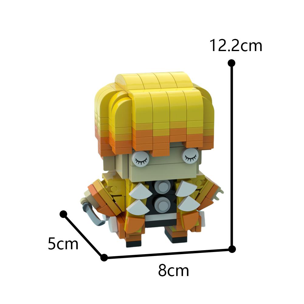 Мини-набор строительных блоков Мультяшные фигурки Персонажи Stranger Bricksheadz Коллекция Модель из кубиков Сборка Детская игрушка Подарки