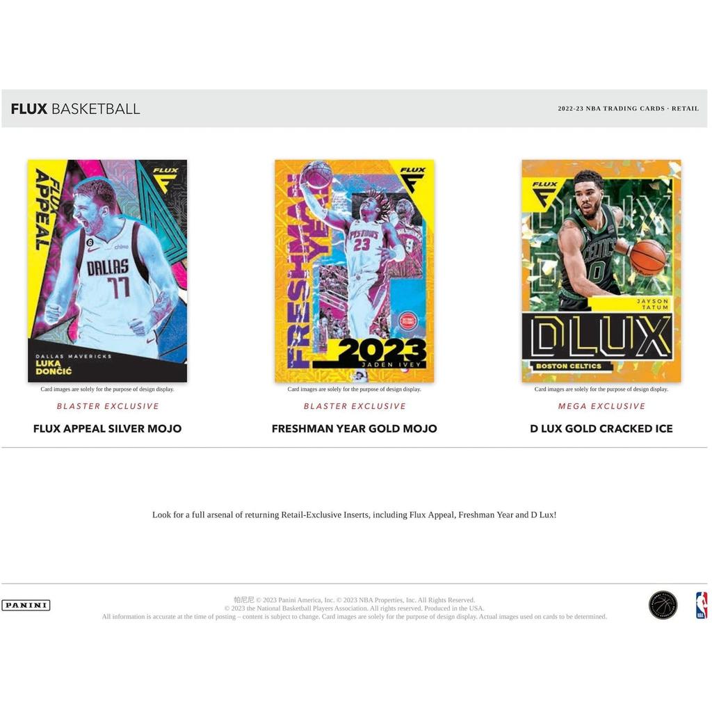 NBA Panini Flux Basketball Card Mega Box Panini Flux Basketball Card Mega Box 2022-23 [Item]