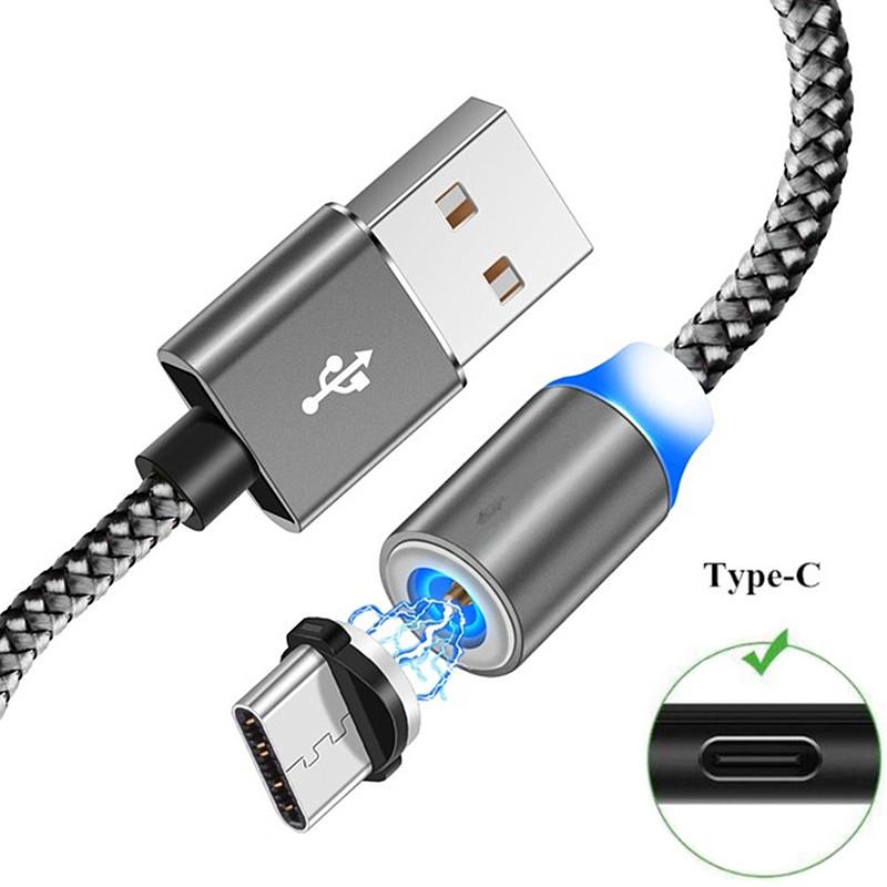 Magnetic Type C Micro USB Fast Charger Cable For Xiaomi 8 9 9T 10 Pro Redmi 6 7 7A 8 8A Note 7 8 QC 3.0 4 Port USB Phone Charger
