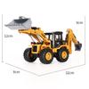 Diecasts Mini Tractor Excavator Crane Bulldozer Toy Boy Car Vehicle Toys Models Dump Truck Alloy+Plastic Education
