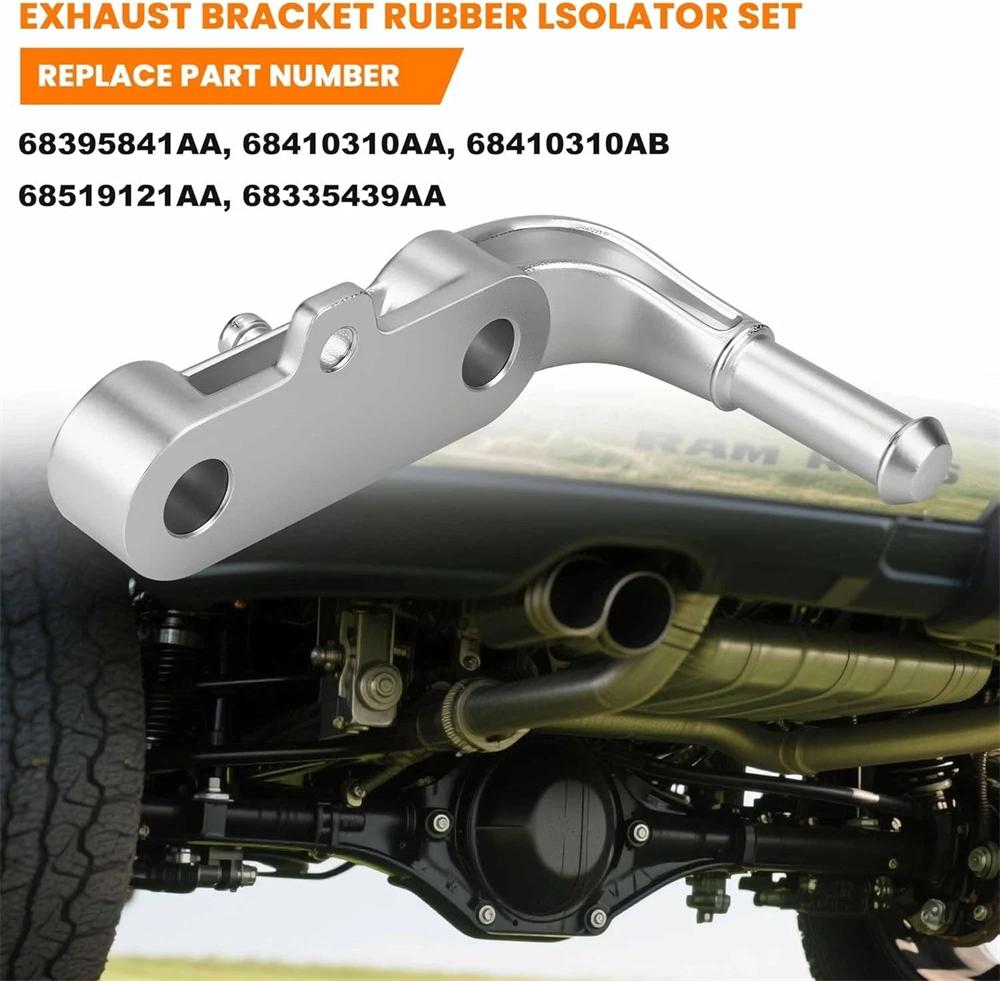 Rear Rear Exhaust Bracket Isolator Set For 2019-2025 Ram 1500 68395841AA