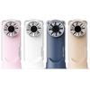 Compact High-Speed USB Rechargeable Digital Display Handheld Fan for Strong Summer Breeze
