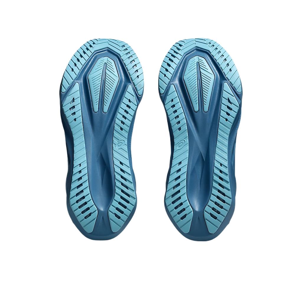 Asics Novablast 5 Стильные Минималистичные Трендовые Низкие Кроссовки для Бега Мужские кроссовки Синие 1011B974-405