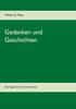 Книга Gedanken Und Geschichten : Aus Tagebuchern Eines Arztes