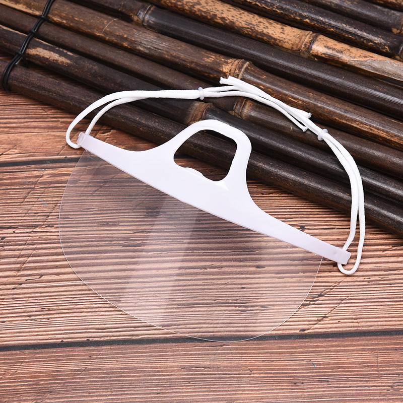 Reusable Transparent Anti-Fog Anti-Saliva Mouth Shield Plastic Mask