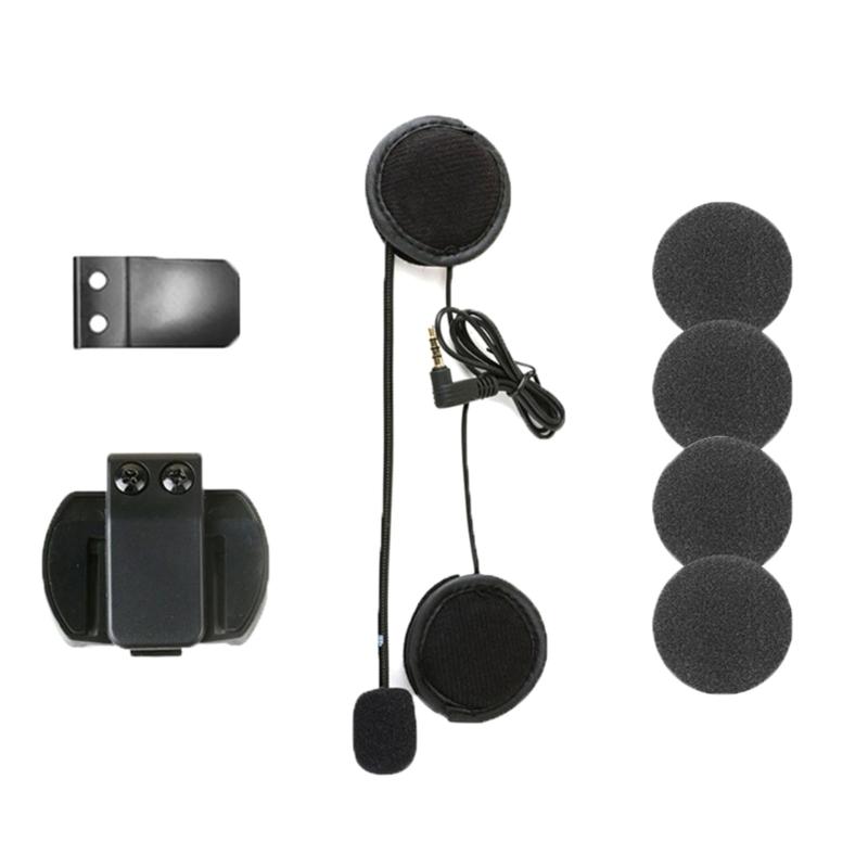 Universal Helmets Sound Kit With Noise Reduction Waterproof Motorcycle Intercom Accessories Easy To Use for V4