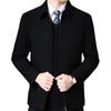 Middle-aged Large Size Business Jacket Fashion Top Men's Casual Jacket