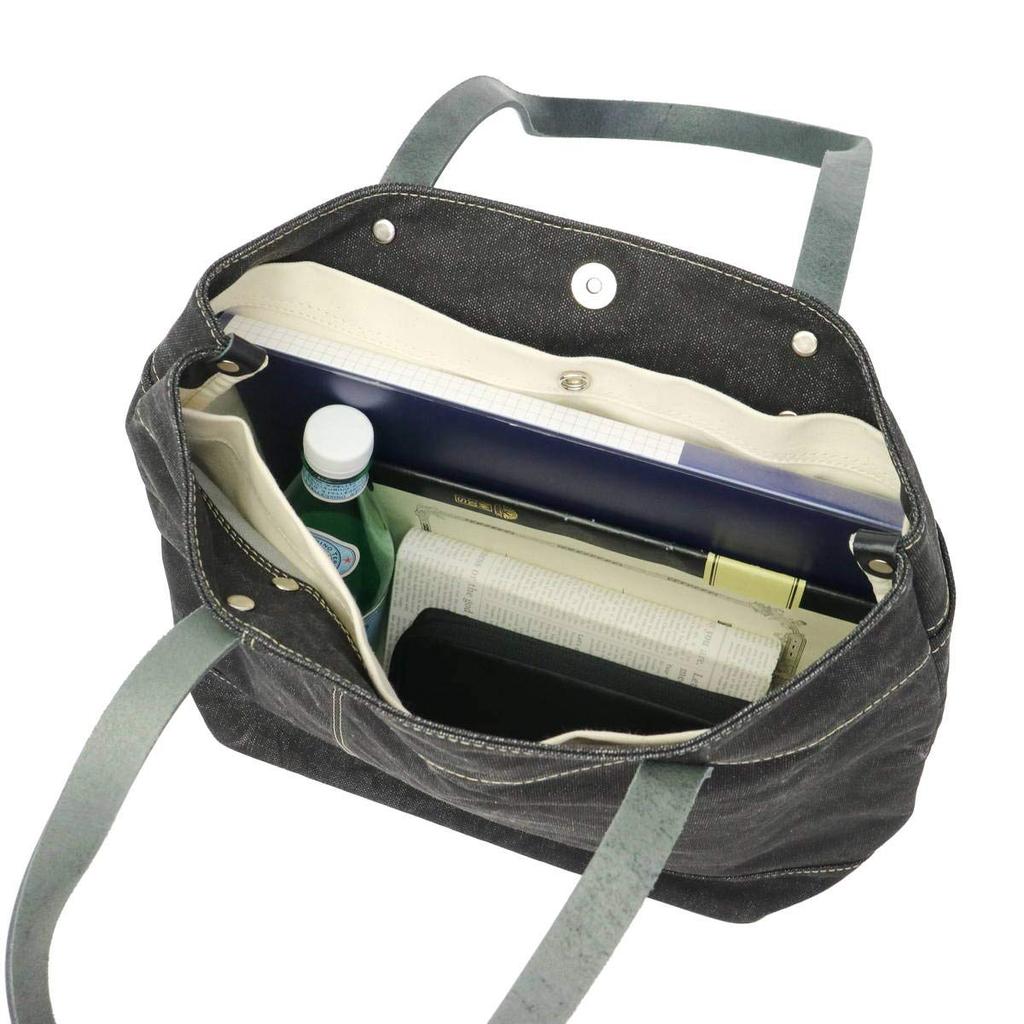 Tote Bag 8 Canvas Color Coating Navy [Baggy Port] No. YNM-1301 Men's BP-YNM1301-NV