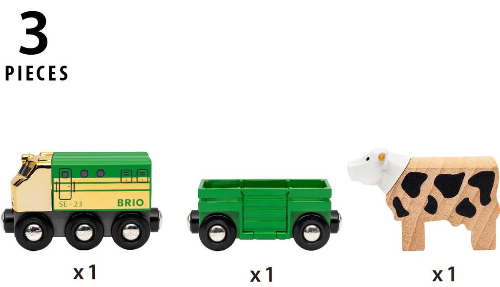 BRIO 2023 Поезд Ограниченной Серии 36040, Возраст 3+ [Игрушка, Деревянная Игрушка, Локомотив, Вагон, Подарок] (День рождения/Рождество)]