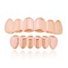 European & American Gold-Plated Hip-Hop Grillz: Glossy Tooth Accessories