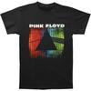 Мужская футболка Pink Floyd Dark Side Silhouette приталенного кроя Черная
