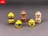 10 шт./лот MOC Фигурки Голова Двойное Лицо Выражение DIY Мини Куклы Конструкторские Кубики Ориентированные на Обучение Игрушки для Детей Подарки