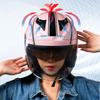 Motorcycle Open Face Helmet Flip Up Dual Lens Clear Visors Sun Shield Lightweight 3/4 Half Helmets For Men Women Riding Bike