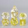Набор игральных костей DND из 7 многогранных цифровых игральных костей D4 D6 D8 D10 D% D12 D20 для настольных игр DND RPG
