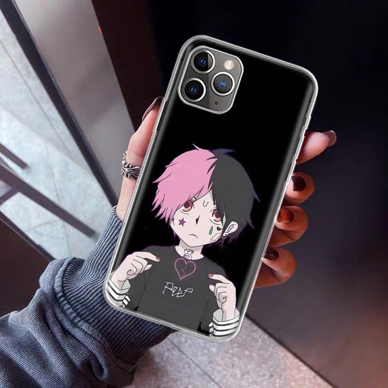 Чехол для телефона Lil Peep для iPhone 17 Air 11 13 Mini 14 15 Plus 16 12 Pro Max 16E SE 7 8 с рисунком, мягкий ТПУ задняя крышка 17 Air 11 13 M