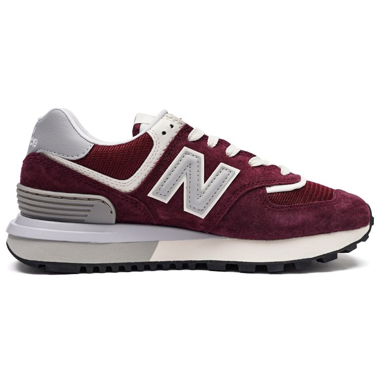 New Balance Кроссовки унисекс 574 Legacy Garnet Rain Cloud красные U574LGAA