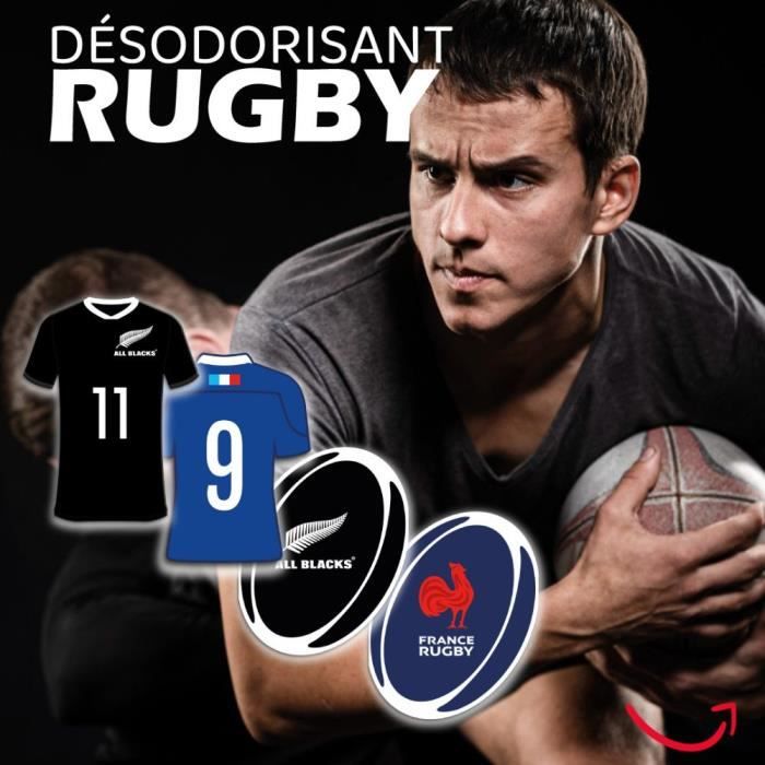 Deodorant - FRESHBALL - France Rugby - 48H Delivery - 1 Year Warranty - French Seller
