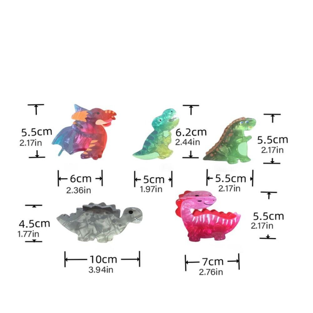 Tyrannosaurus Rex Dinosaur Hair Claw Stegosaur Cartoon Hair Clip  Children