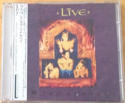 CD LIVE - Mental Jewelry MVCM151 Radioactive 1991 Япония ObiRock Б/у