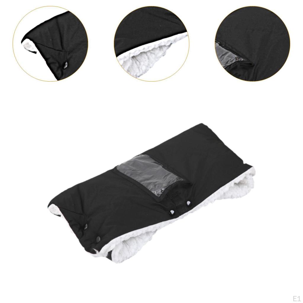 Зимние перчатки с защитой от замерзания для детской коляски, мягкие для коляски, аксессуары для домашних животных на открытом воздухе