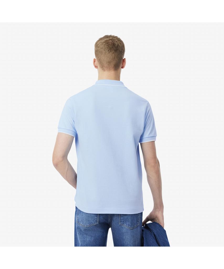 LACOSTE Мужская футболка-поло с карманом и контрастной отделкой, короткий рукав Ph9838-55Gfv2