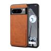 EUCAGR Luxury Business Magnetic Leather Phone Case for Google Pixel 9 8 7 6 Pro Protection Back Cover for Google Pixel 8A 7A 6A