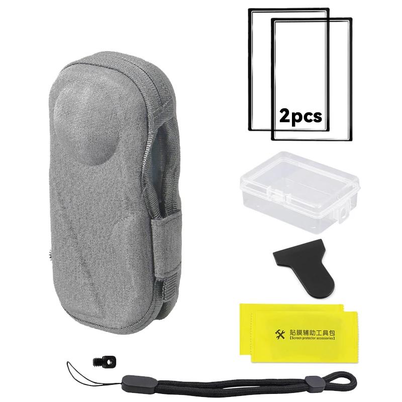 Мини-кейс для хранения Insta360 ONE X4 Sport Camera Protector Портативный чехол для хранения PU сумка для Insta 360 X4 Аксессуары