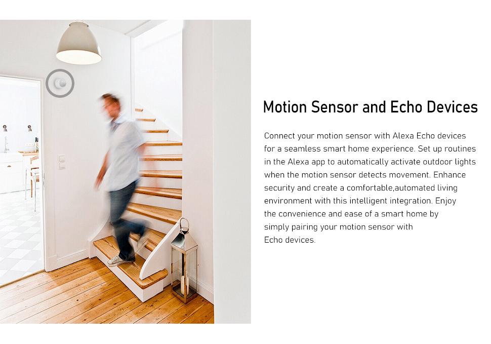 Датчик присутствия PIR Micro-Connect Zigbee: Совместимо с шлюзами Samsung, Alexa, HA и другими