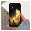 Ins Retro Butterfly Case For Samsung S22,S25,S24,S23,Ultra,FE,S20,S10,Plus,S21,S9,Lite,Soft Silicone Black