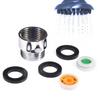 Shower Flow Reducer Limiter Set Water Saving 3 Different Flow Hose Pipe Restrictor Aerator Water Controller Reducer Shower Head